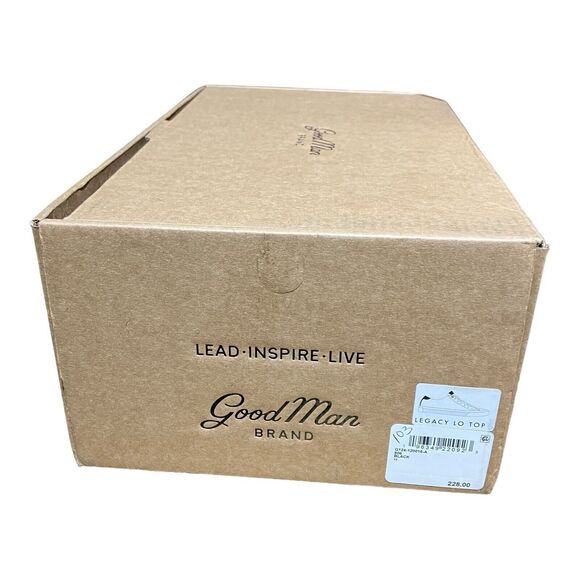 Good Man Brand Legacy Lo Top Black Nylon Canvas Sneakers Lace Up Men's Size 12 - Picture 4 of 12